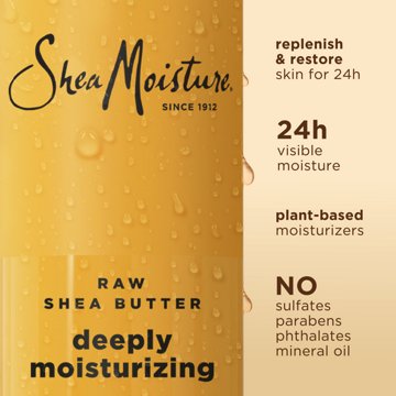 Shea Moisture Deeply Moisturizing Body Wash - Raw Shea Butter