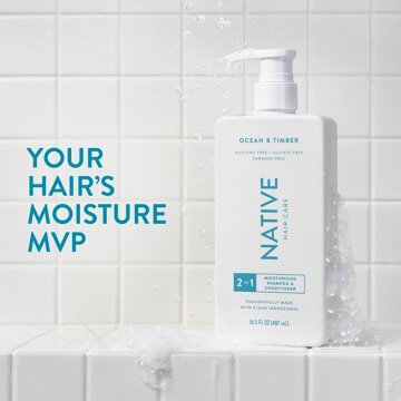 Native 2-in-1 Moisturizing Shampoo & Conditioner - Ocean & Timber