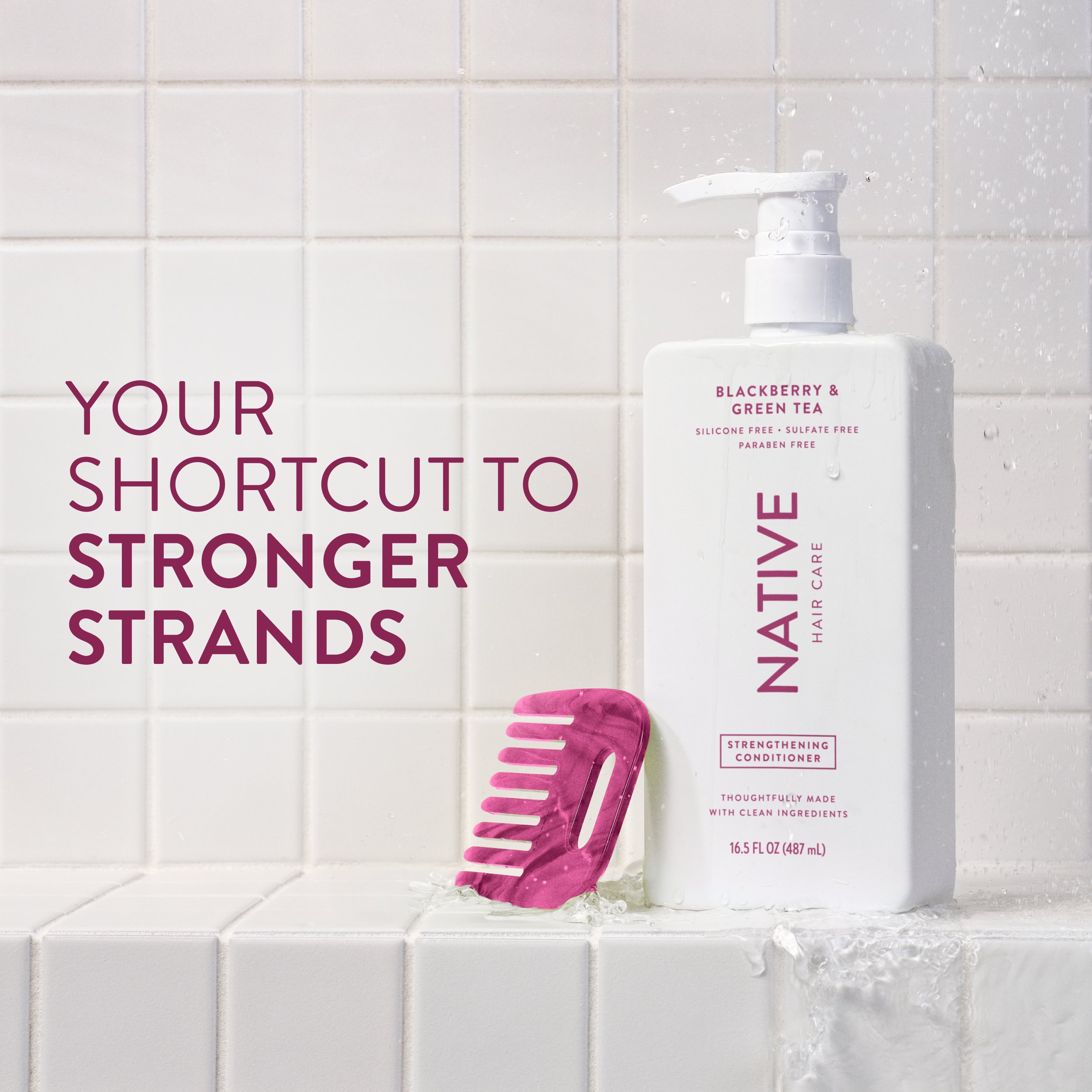 Native Strengthening Conditioner - Blackberry & Green Tea - Shop