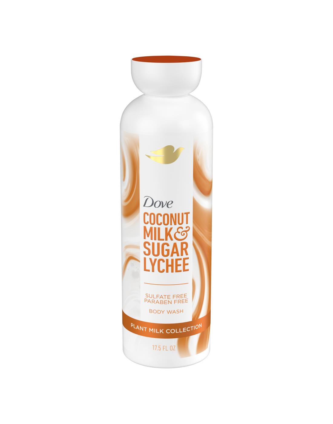 Dove Plant Milk Body Wash - Coconut Milk & Sugar Lychee; image 1 of 5