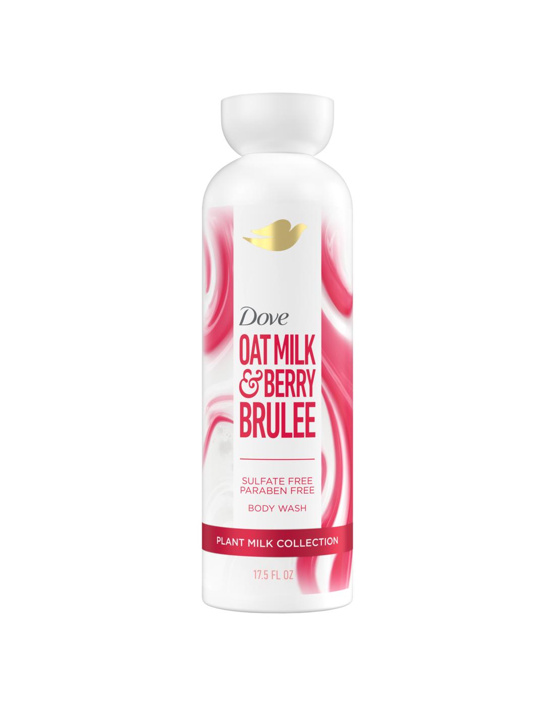 Dove Plant Milk Body Wash - Oat Milk & Berry Brulee; image 1 of 5