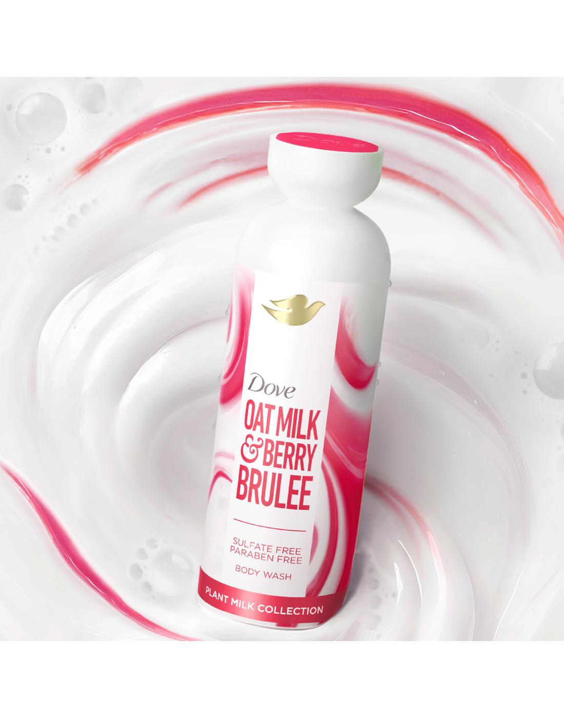 Dove Plant Milk Body Wash - Oat Milk & Berry Brulee; image 2 of 5