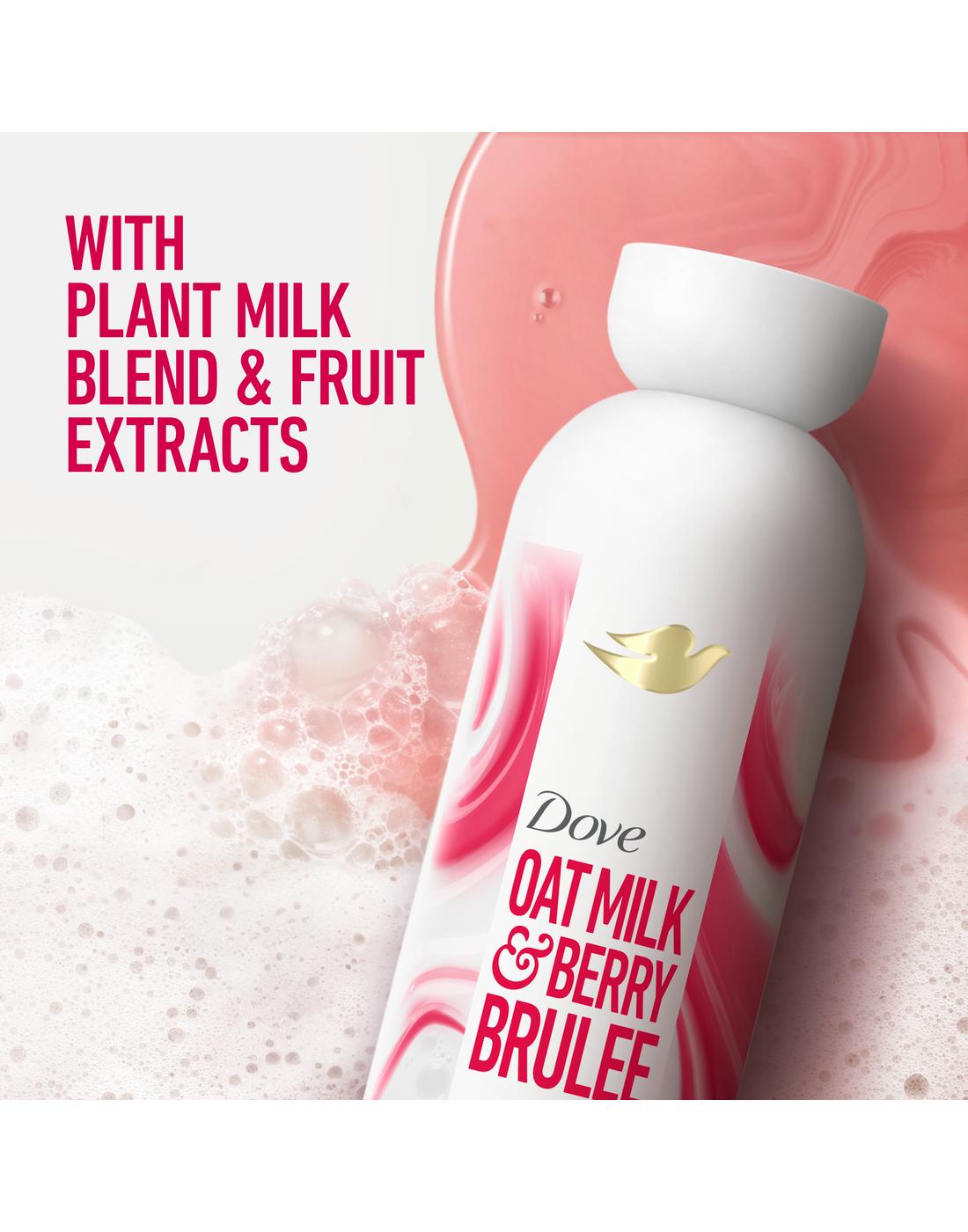 Dove Plant Milk Body Wash - Oat Milk & Berry Brulee; image 3 of 5