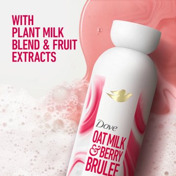 Dove Plant Milk Body Wash - Oat Milk & Berry Brulee