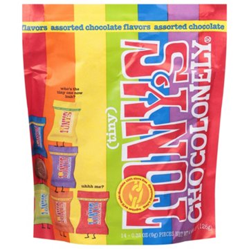 Tony's Chocolonely Tiny Assorted Chocolate Flavors