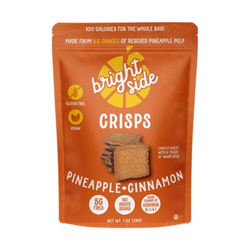 Bright Side Pineapple + Cinnamon Crisps 
