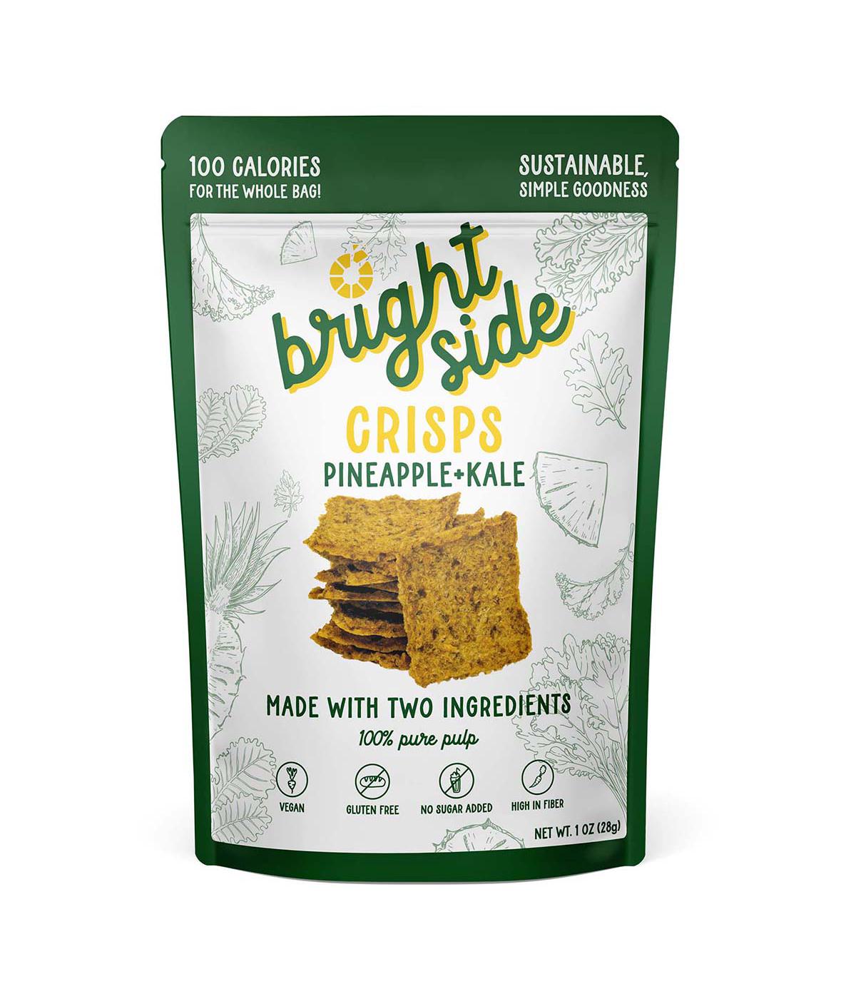 Bright Side Pineapple + Kale Crisps; image 1 of 2