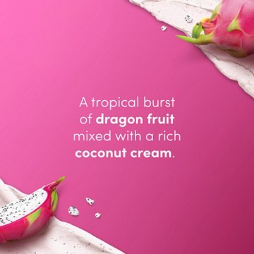 Dove Body Scrub - Dragon Fruit & Coconut, 15 oz