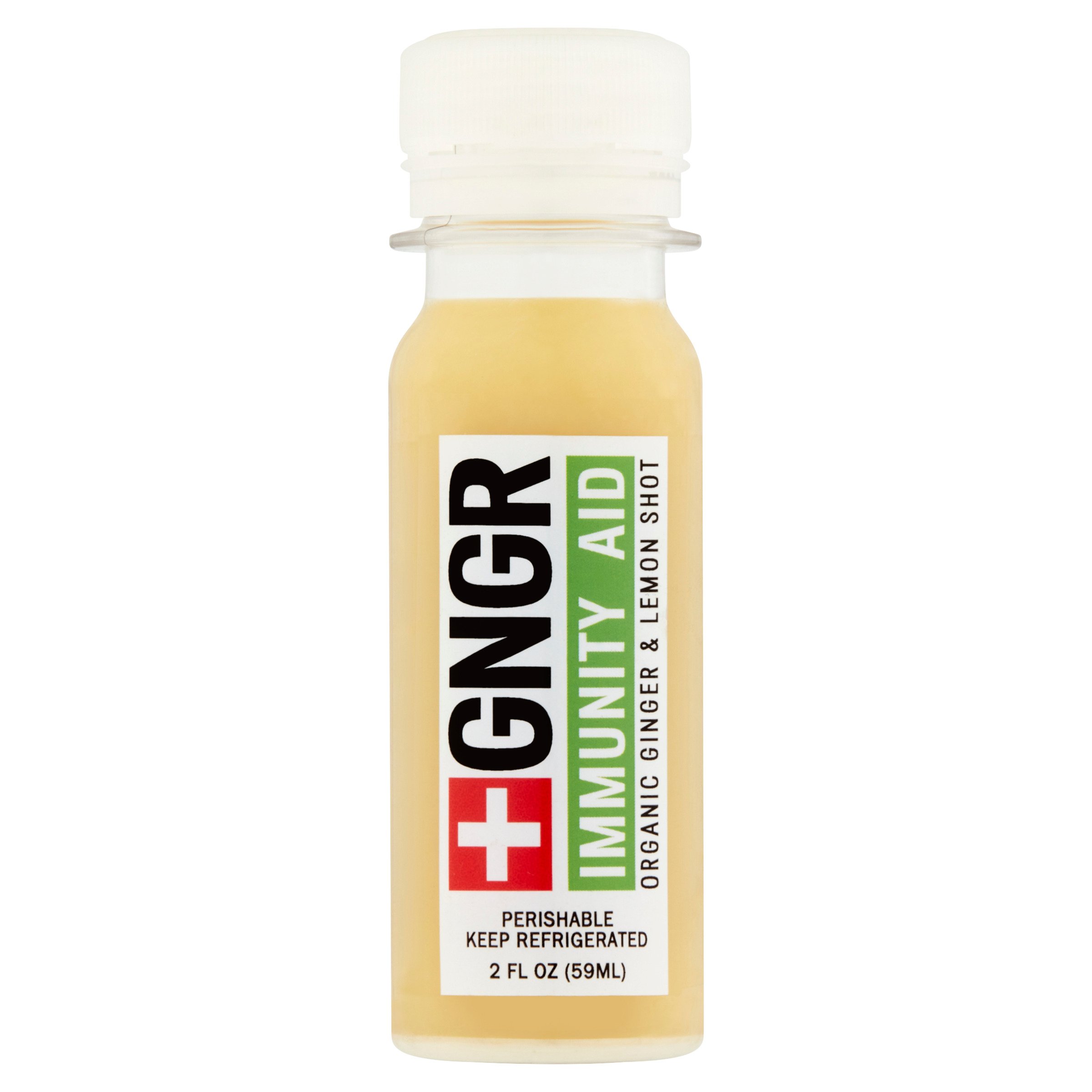 GNGR Immunity Aid Ginger & Lemon Shot, 2 oz | Central Market