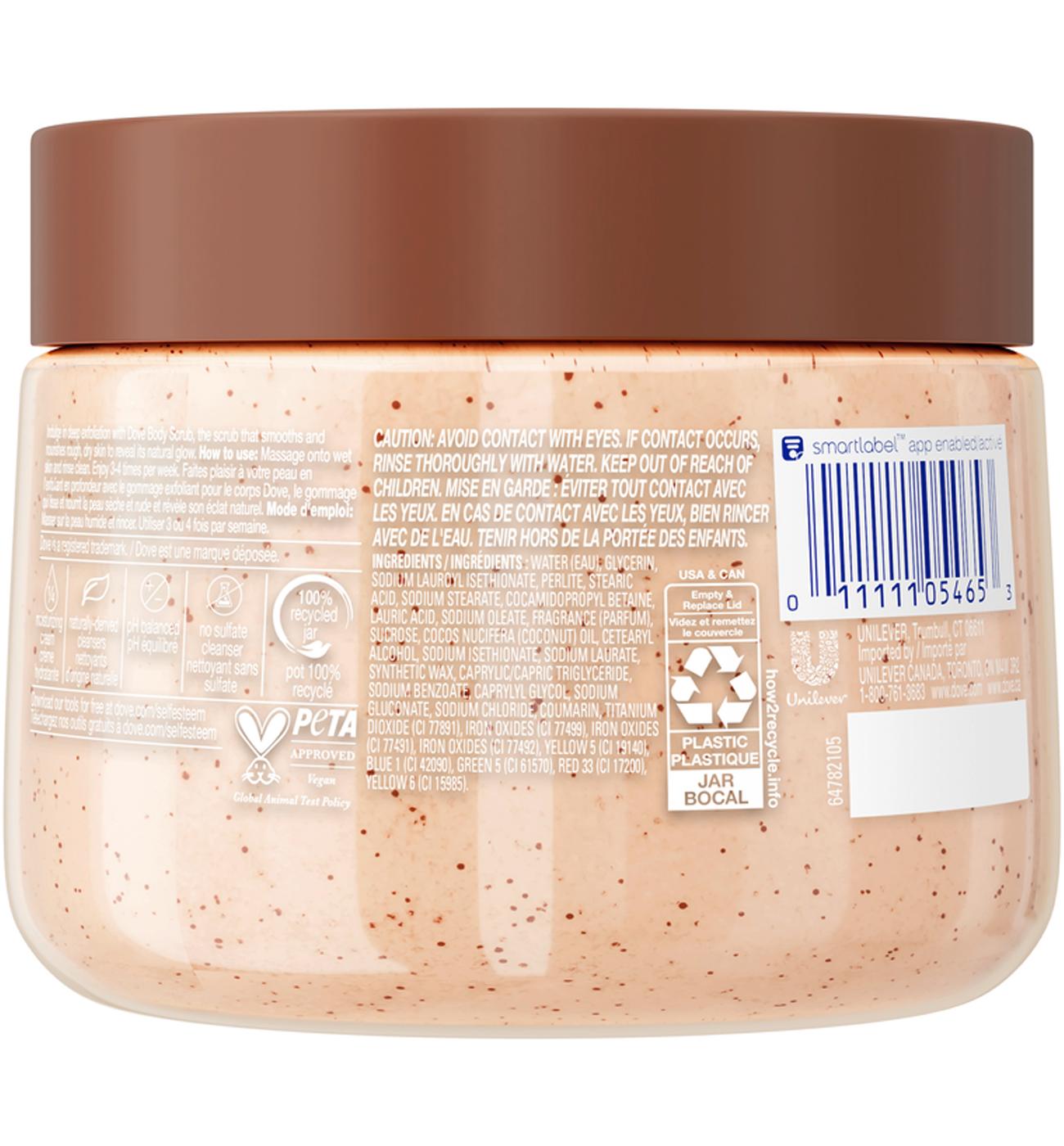 Dove Body Scrub - Brown Sugar & Coconut Butter; image 3 of 5