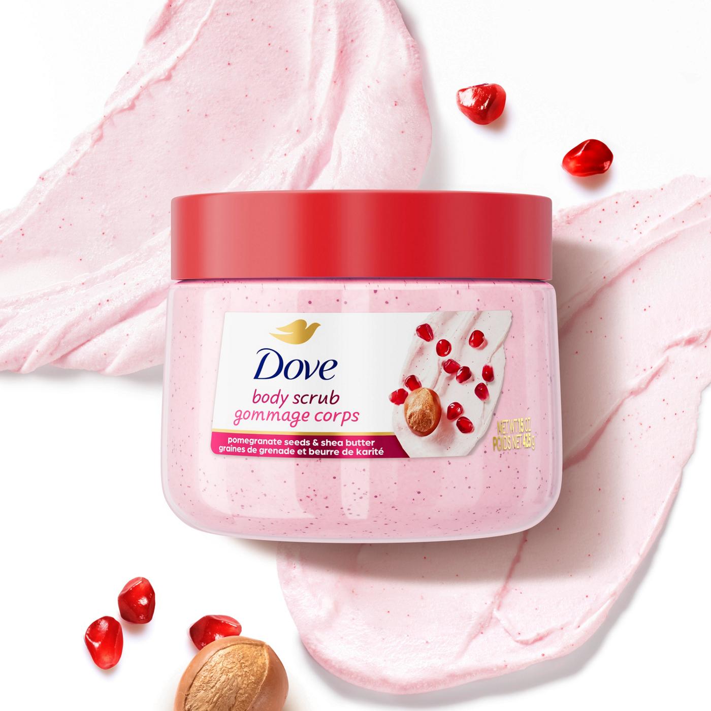 Dove Body Scrub - Pomegranate Seeds & Shea Butter; image 2 of 5