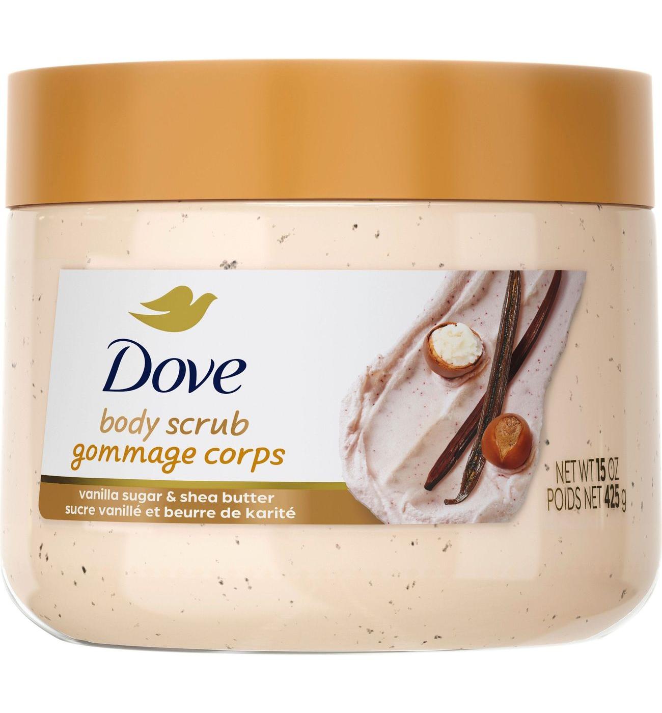 Dove Body Scrub - Vanilla Sugar & Shea Butter; image 1 of 5