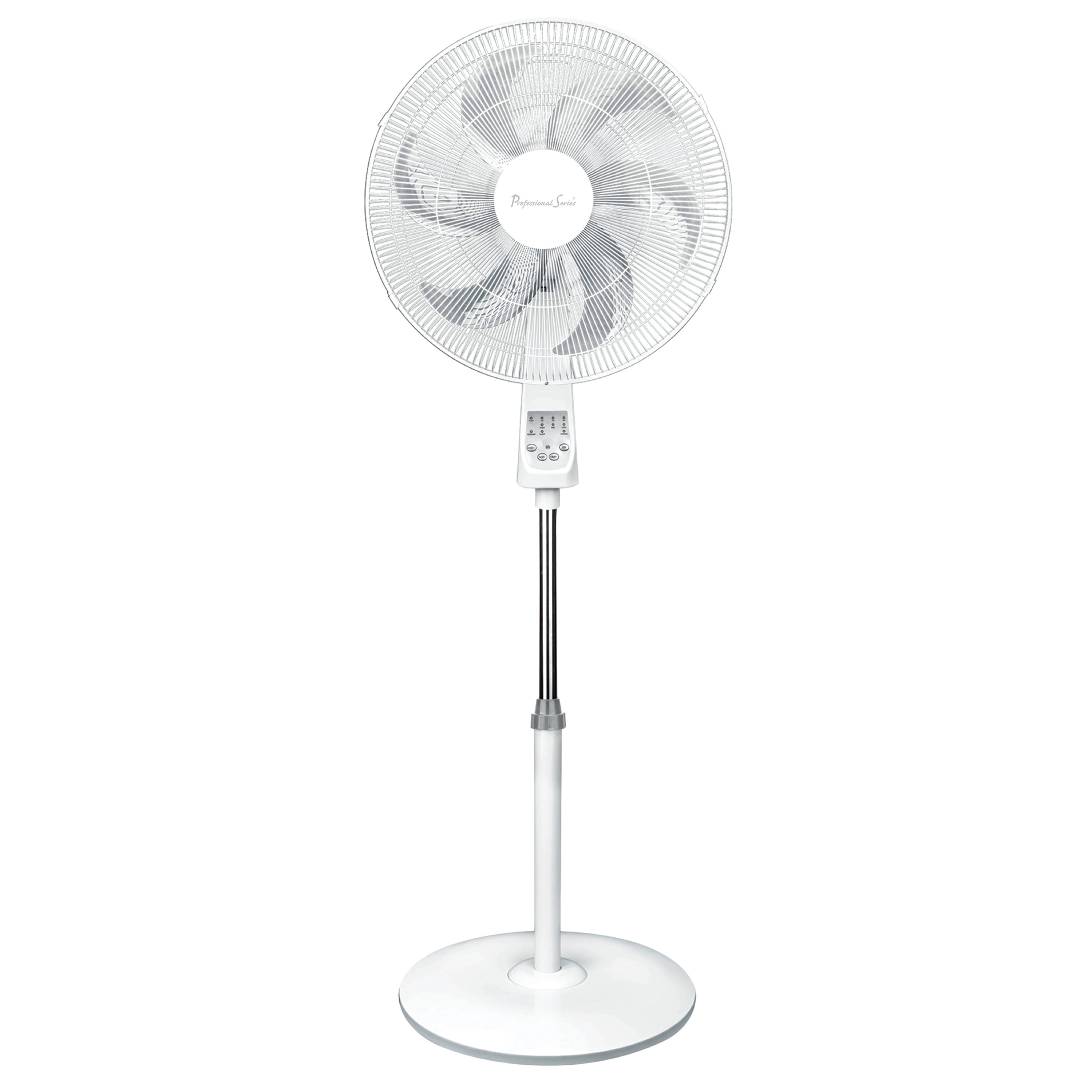 Professional Series Oscillating Fan Stand with Remote - White - Shop ...