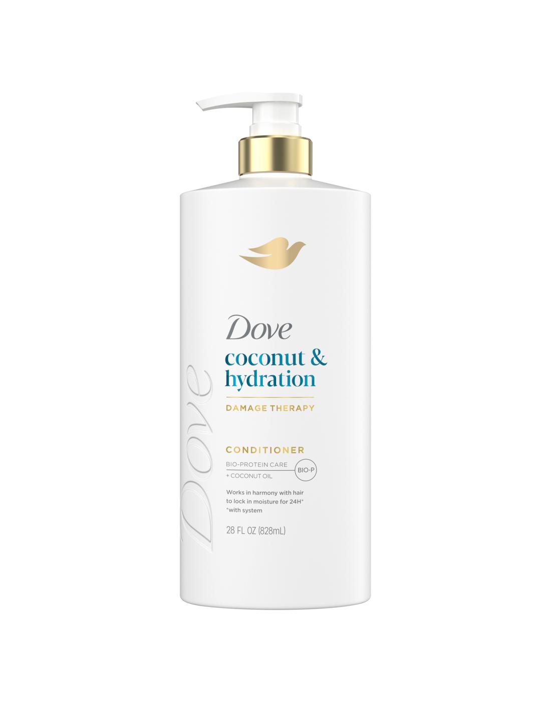 Dove Coconut & Hydration Damage Therapy Conditioner; image 1 of 5