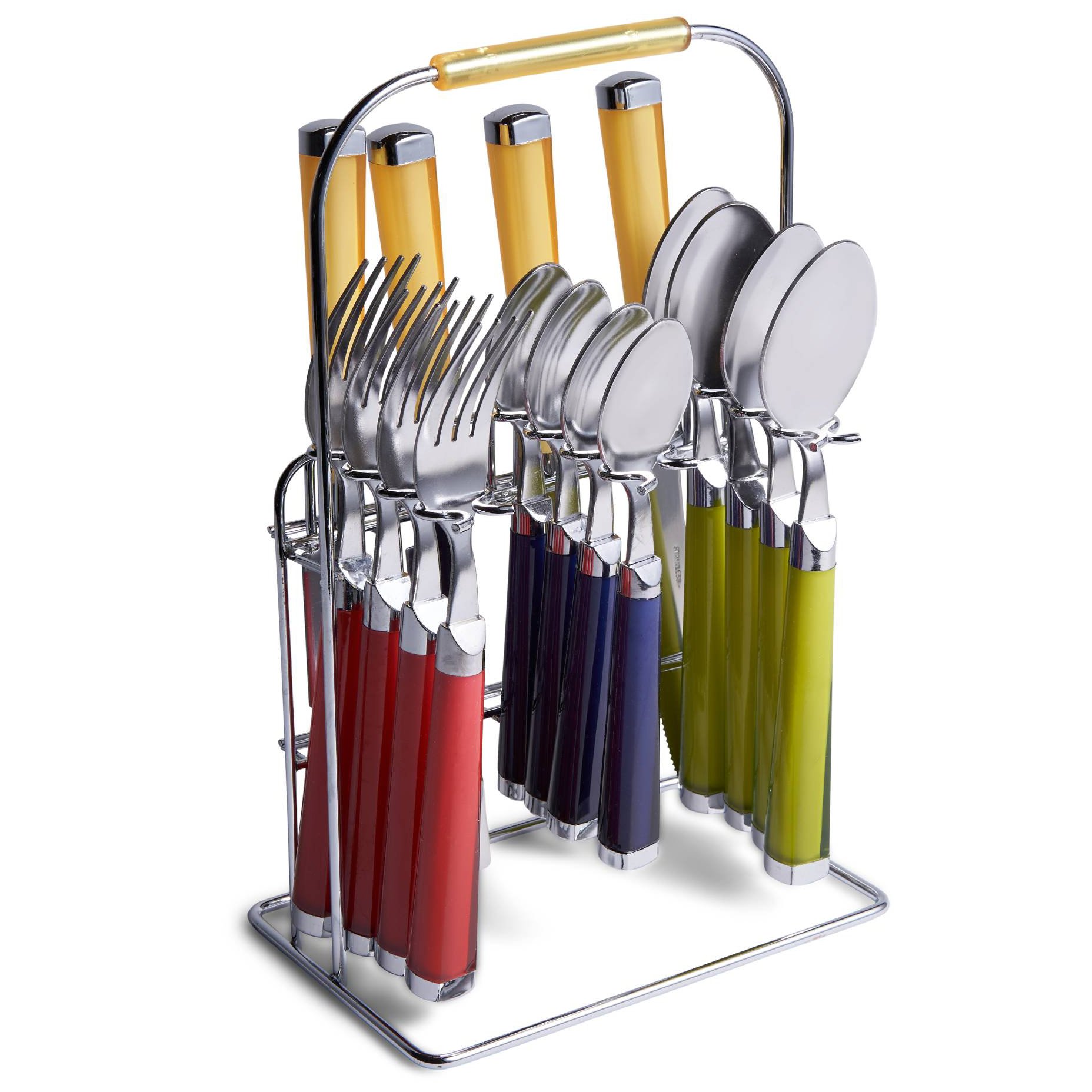 Cambridge Temptation Flatware Set & Storage Rack - Shop Flatware at H-E-B