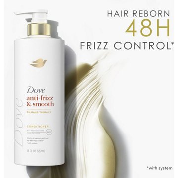 Dove Anti-Frizz & Smooth Damage Therapy Conditioner with Shea Butter