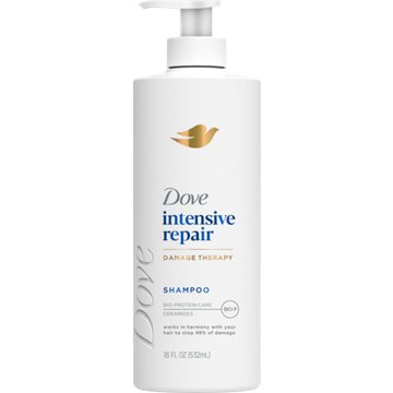 Dove Intensive Repair Damage Therapy Shampoo with Ceramides