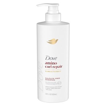 Dove Amino Curl Repair Damage Therapy Sulfate-Free Shampoo