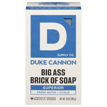Duke Cannon Big Brick of Bar Soap Superior - Fresh Water & Citrus
