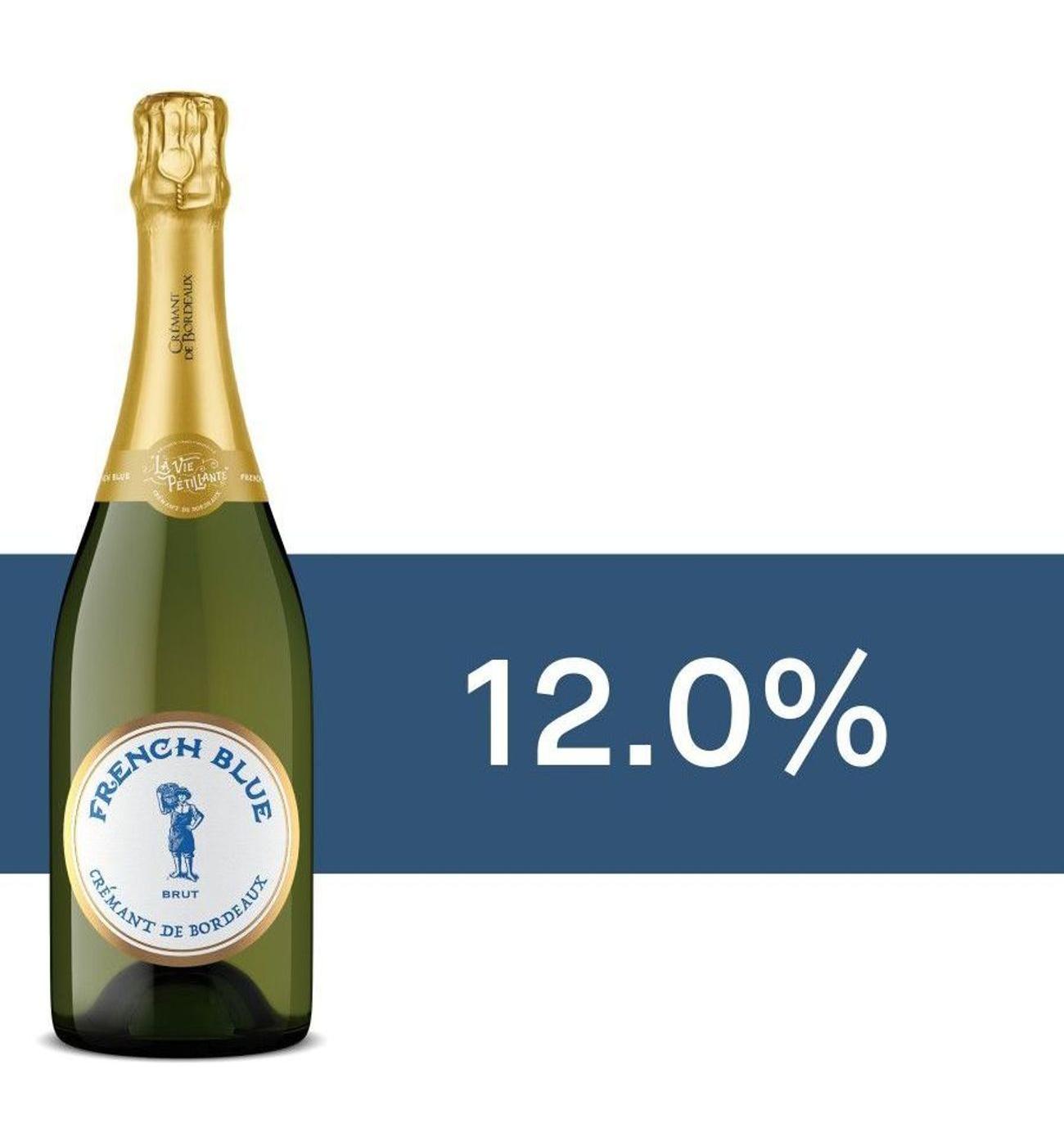 French Blue Brut France - Shop Wine at H-E-B