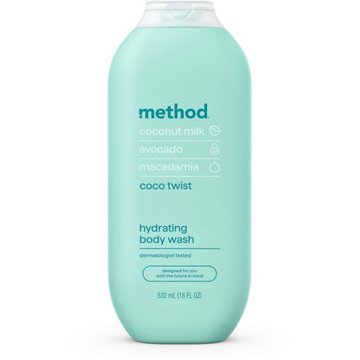 Method Hydrating Body Wash - Coco Twist, 18 oz