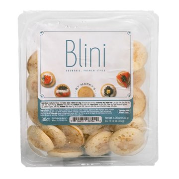 Marky's French-Style Cocktail Blini, 30 ct