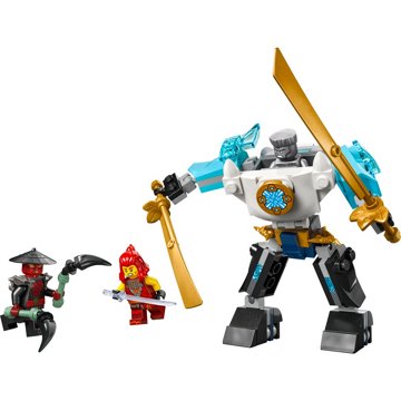 LEGO NINJAGO Zane's Battle Suit Mech Set, 92 pc