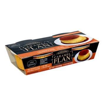 Queen Traditional Caramel Flan, 7 oz