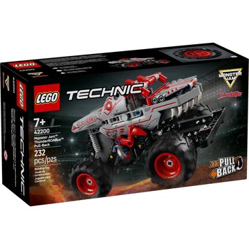 LEGO Technic Monster Jam ThunderROARus Pull-Back Set, 232 pc