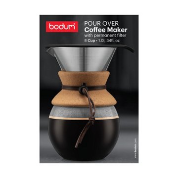 Bodum Pour Over Coffee Maker, 8 cup