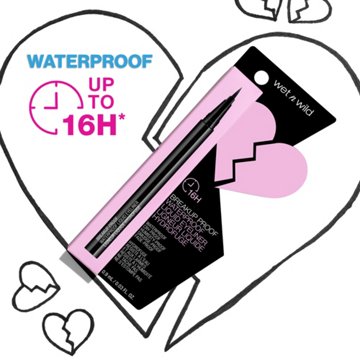 Wet n Wild Breakup Proof Wing Out Waterproof Liquid Eyeliner - Black