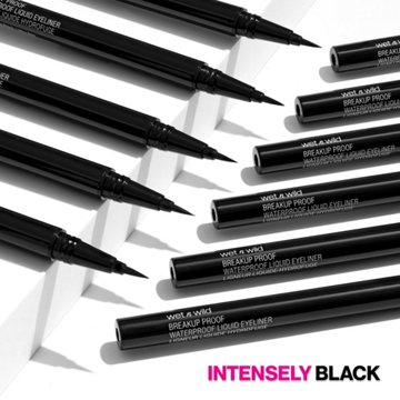 Wet n Wild Breakup Proof Wing Out Waterproof Liquid Eyeliner - Black