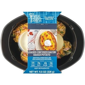Meal Simple by H-E-B Fully Loaded Baked Potato, 11.5 oz