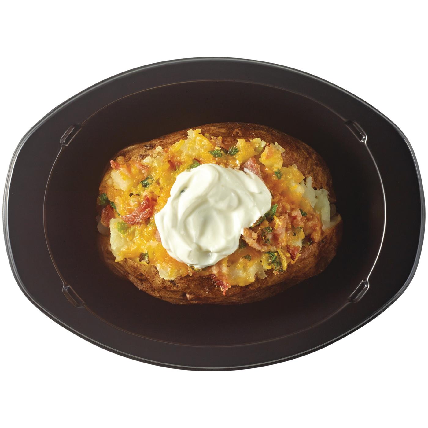 Meal Simple by H-E-B Fully Loaded Baked Potato; image 2 of 3