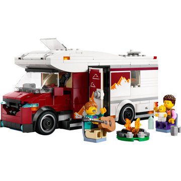 LEGO City Great Vehicles Holiday Adventure Camper Van Set, 385 pc
