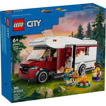 LEGO City Great Vehicles Holiday Adventure Camper Van Set, 385 pc