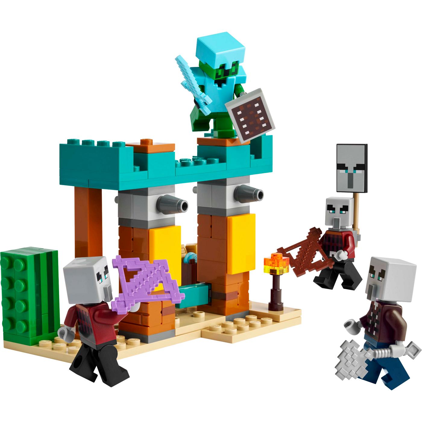 LEGO Minecraft The Illager Desert Patrol Set; image 1 of 2