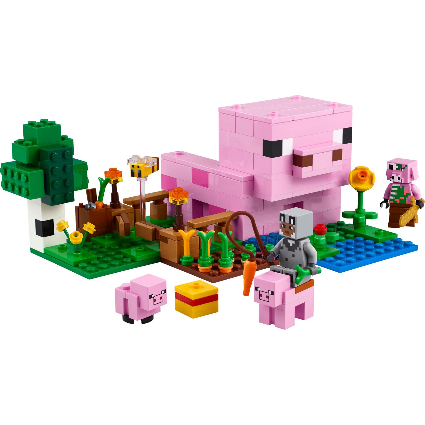 LEGO Minecraft The Baby Pig House Set; image 1 of 2