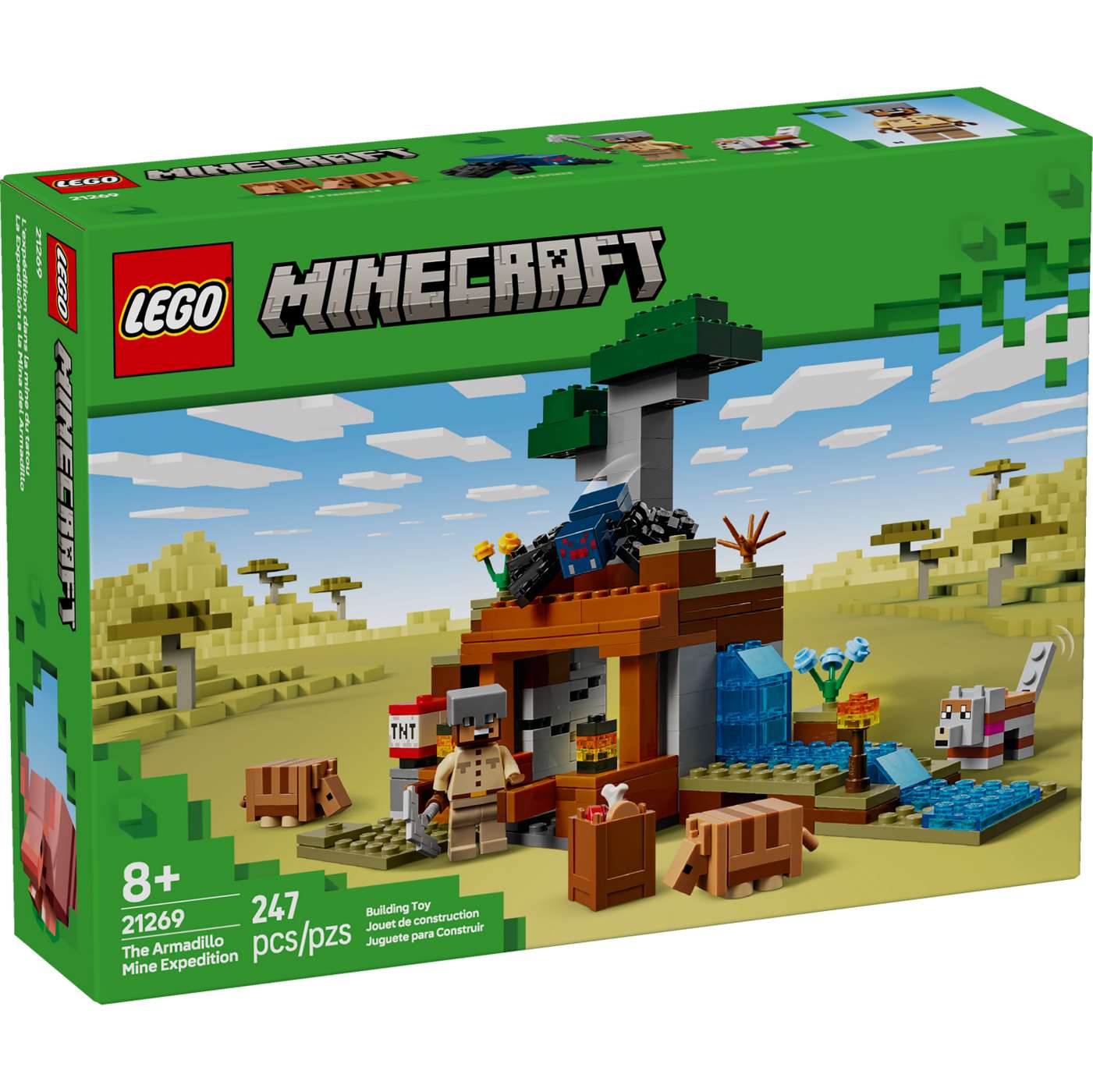 LEGO Minecraft The Armadillo Mine Expedition Set; image 2 of 2