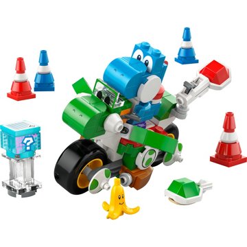 LEGO Mario Kart Yoshi Bike Set, 133 pc