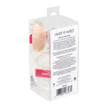 Wet n Wild Cushion Makeup Sponges - Variety Pack, 3 ct