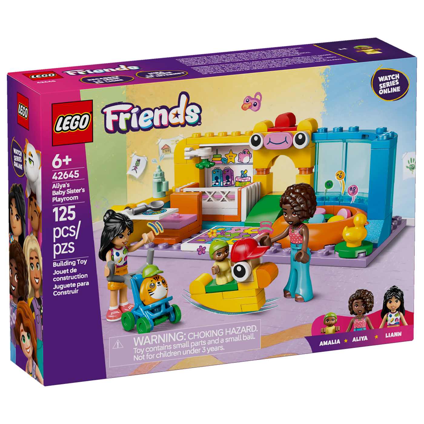 LEGO Friends Aliya's Baby Sister's Playroom Set; image 2 of 2