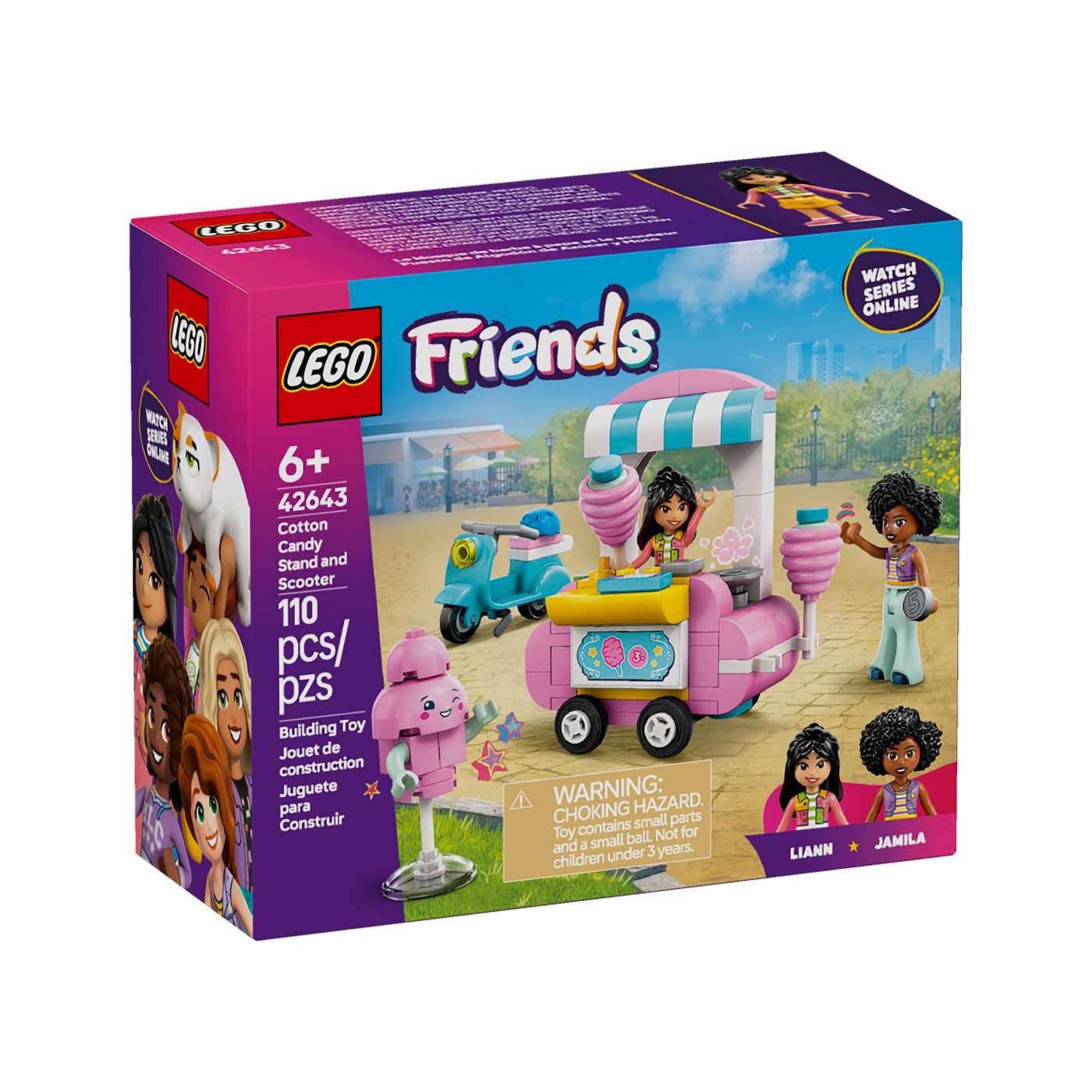 LEGO Friends Cotton Candy Stand & Scooter Set; image 2 of 2