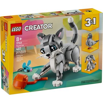 LEGO Creator 3-in-1 Playful Cat Set, 407 pc