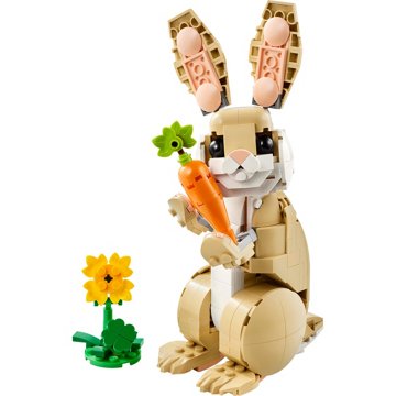 LEGO Creator 3-in-1 Cute Bunny Set, 326 pc