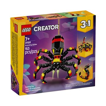LEGO Creator 3-in-1 Surprising Spider Set, 153 pc