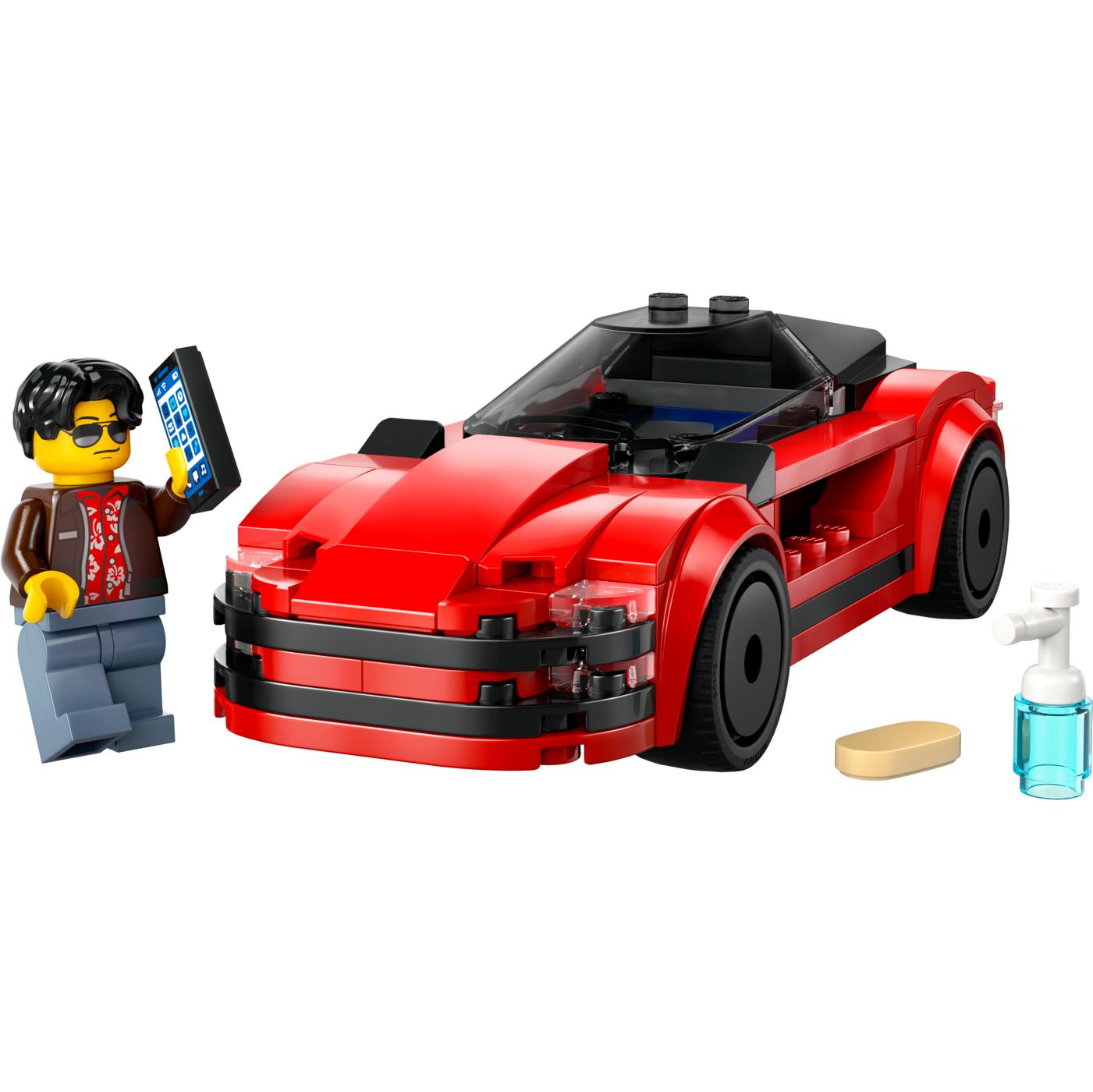 LEGO City Red Sports Car Set; image 1 of 2