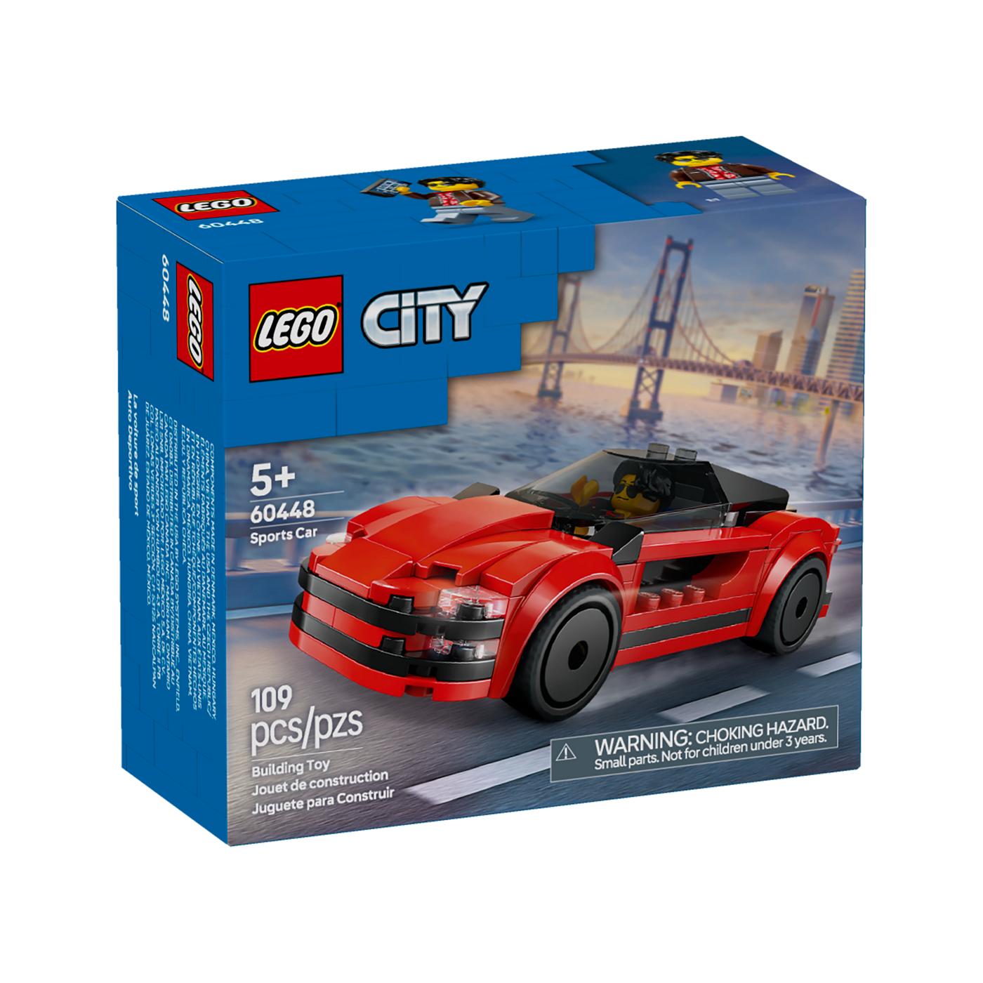 LEGO City Red Sports Car Set; image 2 of 2