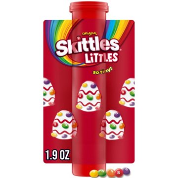 Skittles Littles Original Easter Candy Tube