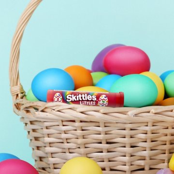 Skittles Littles Original Easter Candy Tube